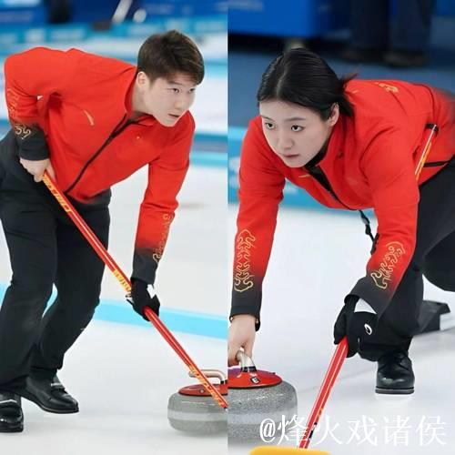 冬奥会冰壶落选赛：中国混双组合强势六连胜